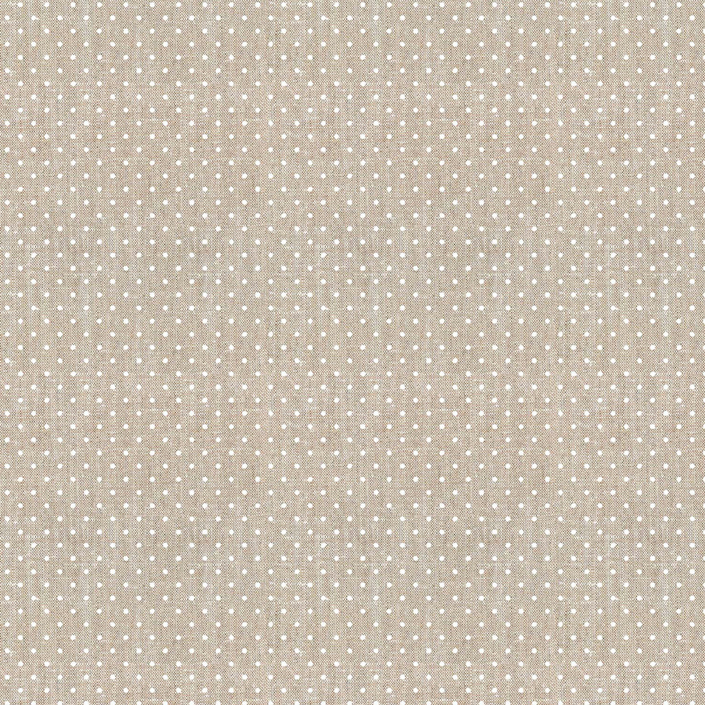 Mantel redondo antimanchas Plumeti Blanco
