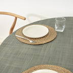 Mantel redondo antimanchas Desert Sage