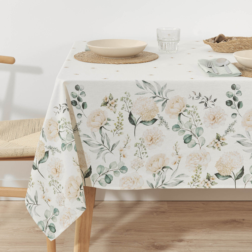 Fleckenabweisende Tischdecke Gardenia