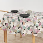 Mantel redondo antimanchas Anna Malva