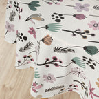 Mantel redondo antimanchas Paola Malva