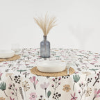 Mantel redondo antimanchas Paola Malva