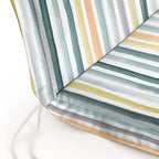 Cojín para silla de jardín Naiara Azul 48x100x5 cm