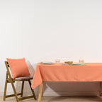 Mantel de tela jacquard Maglia Liso Naranja