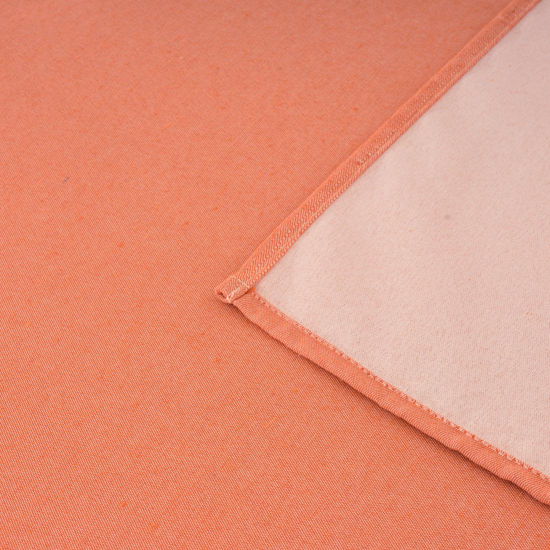 Mantel de tela jacquard Maglia Liso Naranja