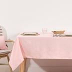 Mantel de tela jacquard Maglia Liso Rosa