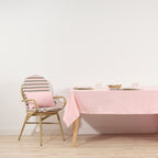 Mantel de tela jacquard Maglia Liso Rosa