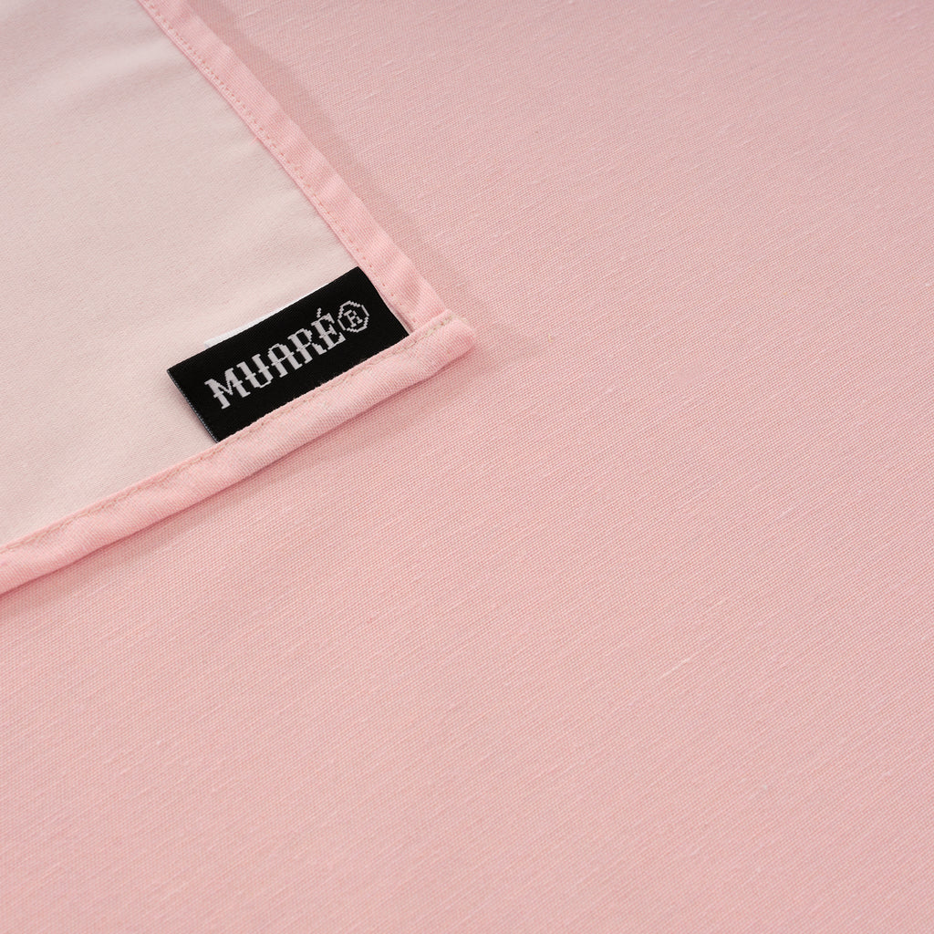 Mantel de tela jacquard Maglia Liso Rosa