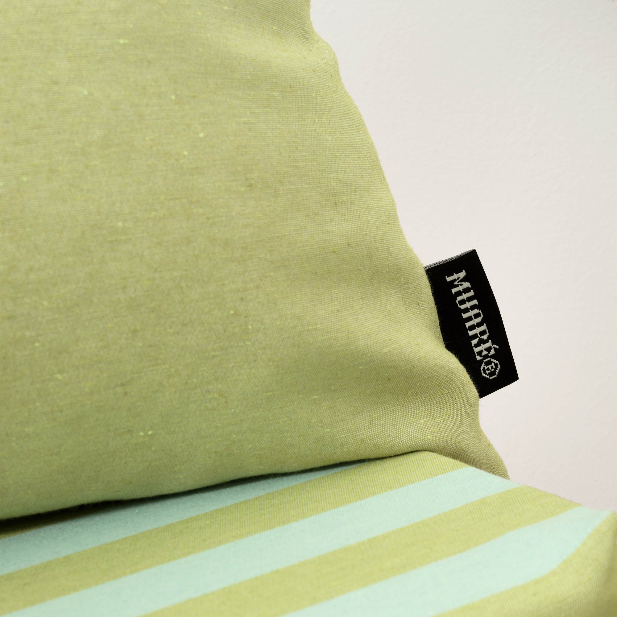 Funda de cojín Maglia Liso Pistacho 50x50 cm