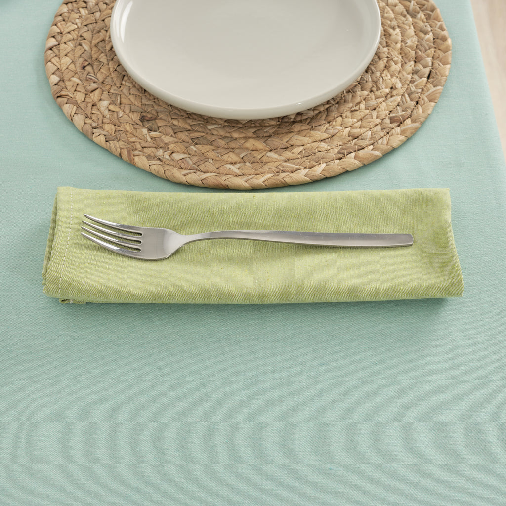 Pack 2 unidades servilletas Maglia Liso Pistacho 45x45 cm