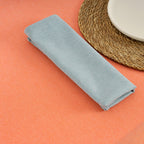 Pack 2 unidades servilletas Maglia Liso Agua 45x45 cm