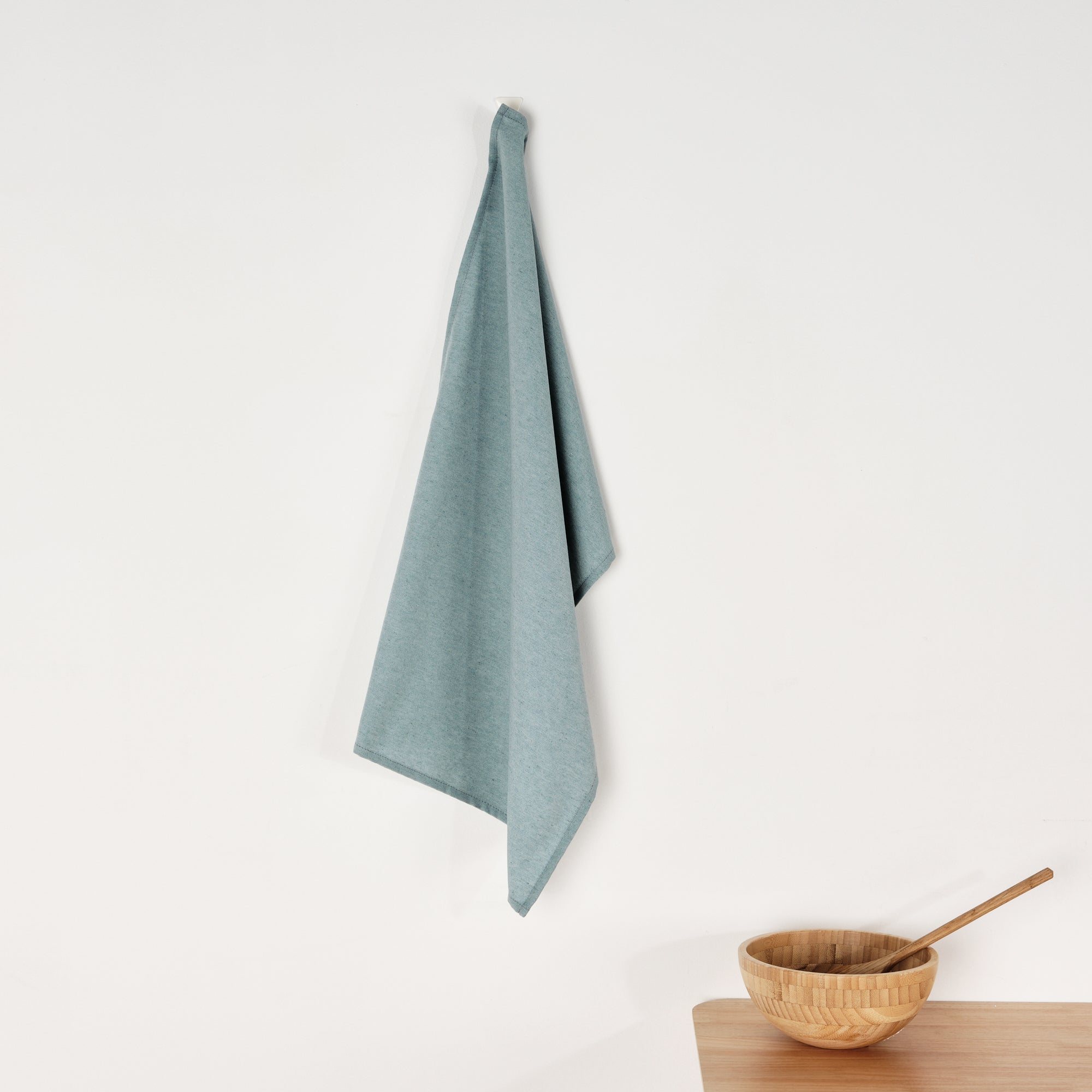Paño de cocina Maglia Liso Agua 45x70 cm