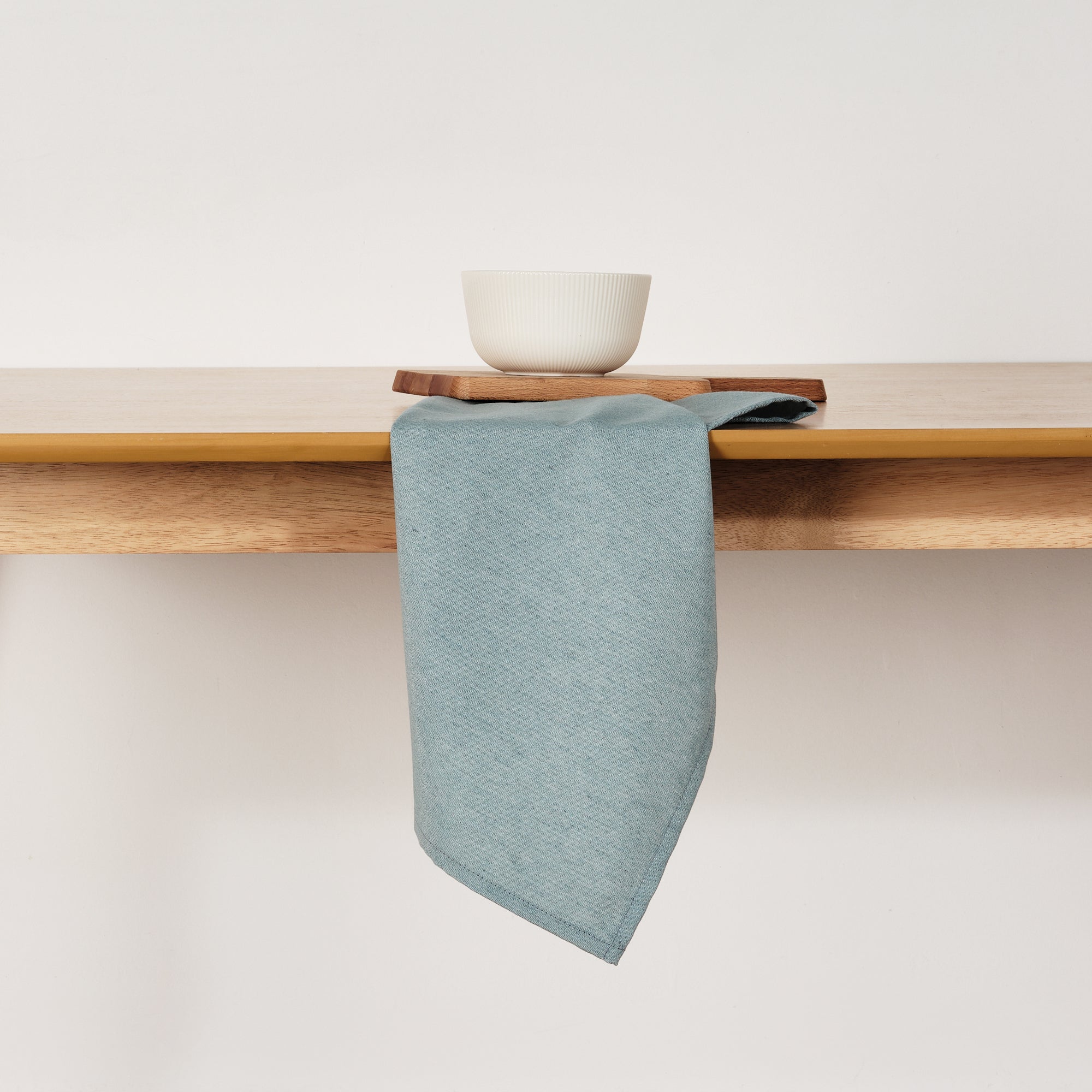 Paño de cocina Maglia Liso Agua 45x70 cm