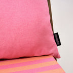Funda de cojín Maglia Liso Fucsia 50x50 cm