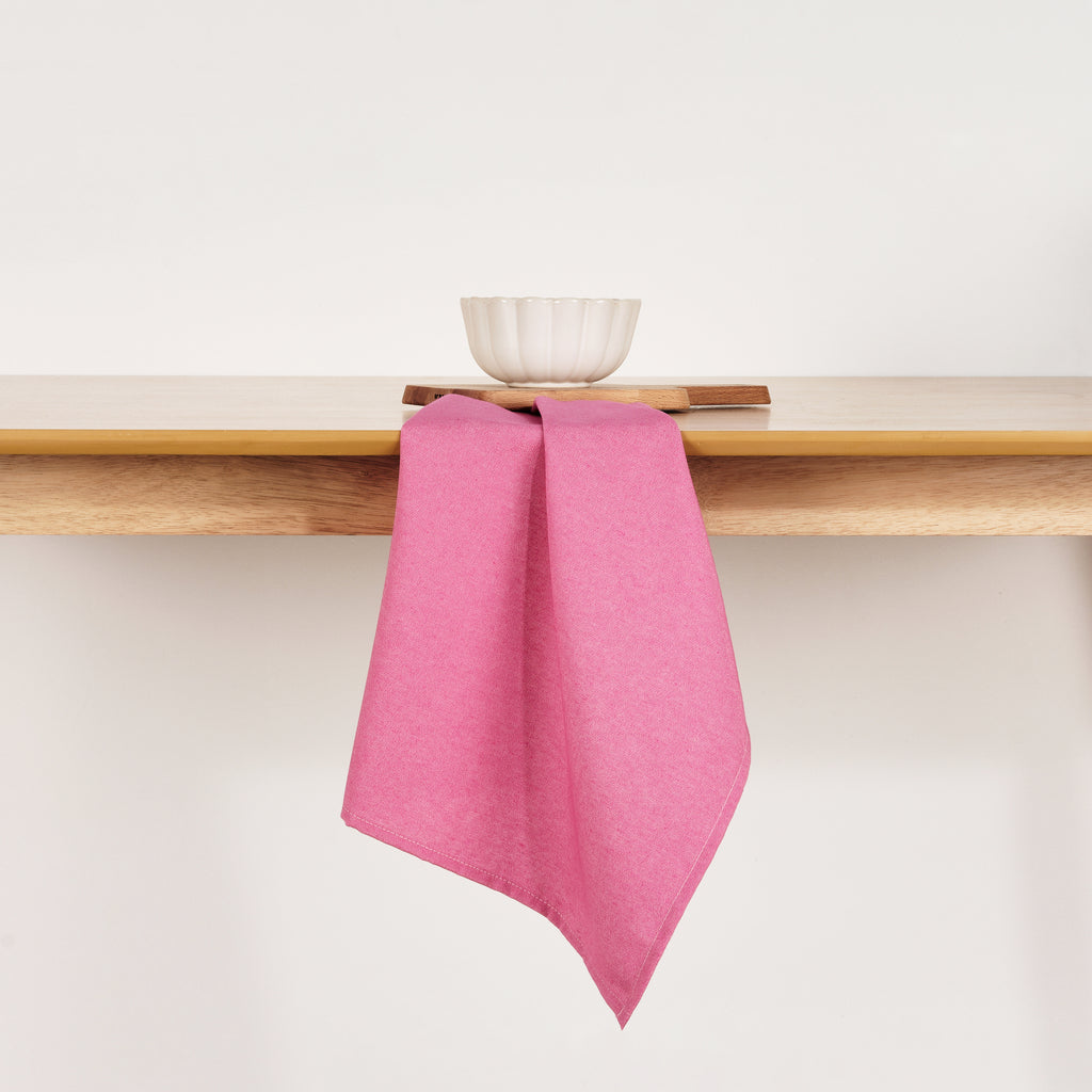 Paño de cocina Maglia Liso Fucsia 45x70 cm