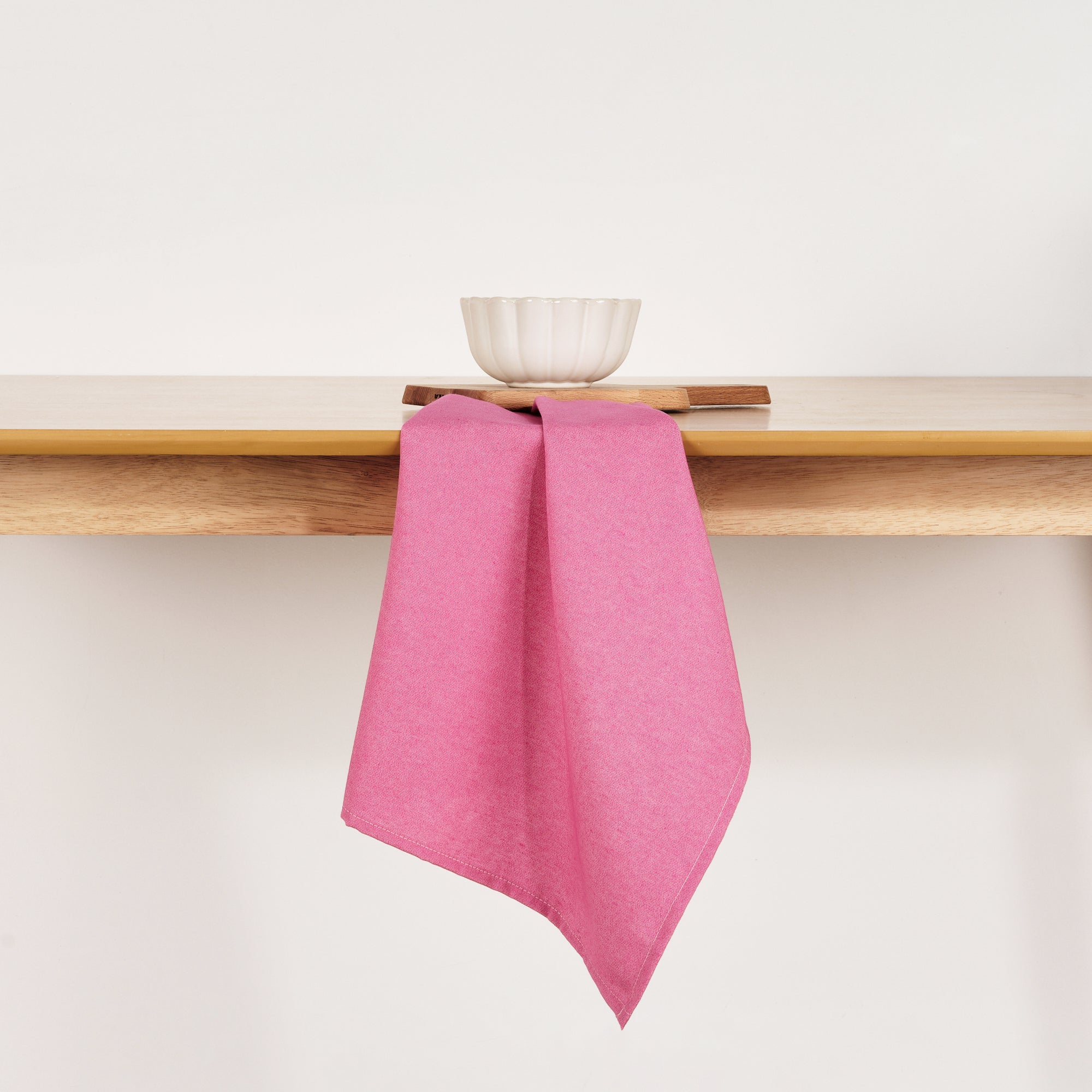Paño de cocina Maglia Liso Fucsia 45x70 cm