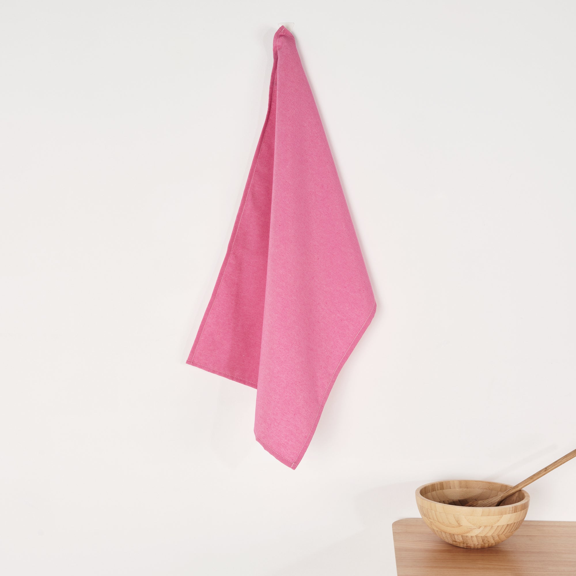Paño de cocina Maglia Liso Fucsia 45x70 cm