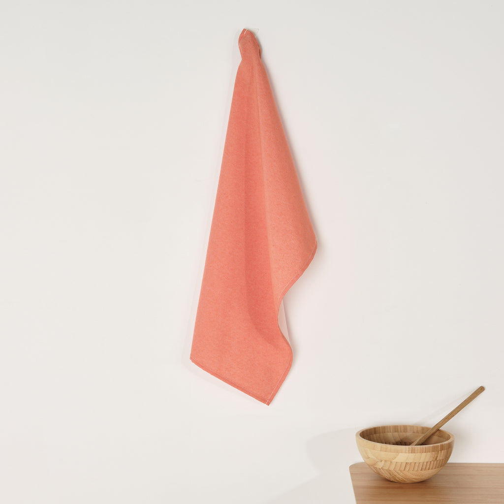 Paño de cocina Maglia Liso Naranja 45x70 cm