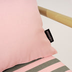 Funda de cojín Maglia Liso Rosa 30x50 cm