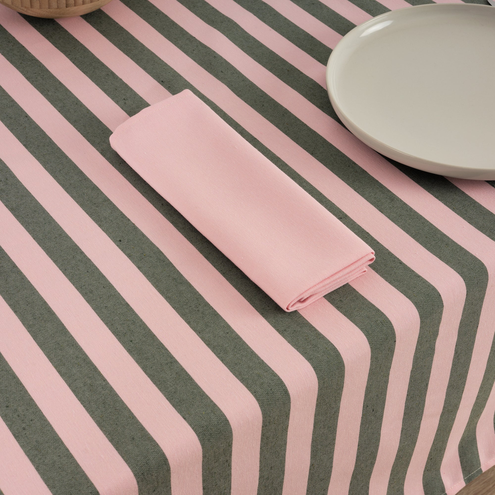 Pack 2 unidades servilletas Maglia Liso Rosa 45x45 cm