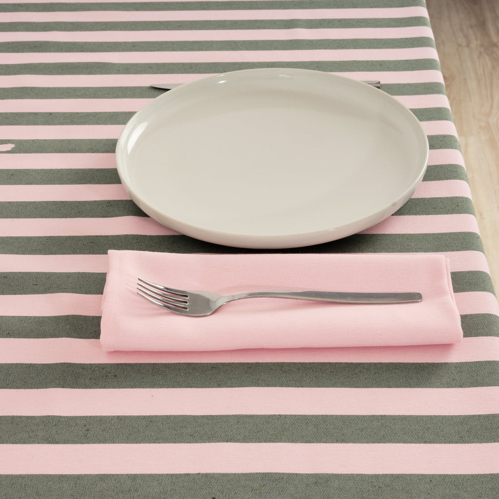 Pack 2 unidades servilletas Maglia Liso Rosa 45x45 cm