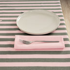 Pack 2 unidades servilletas Maglia Liso Rosa 45x45 cm