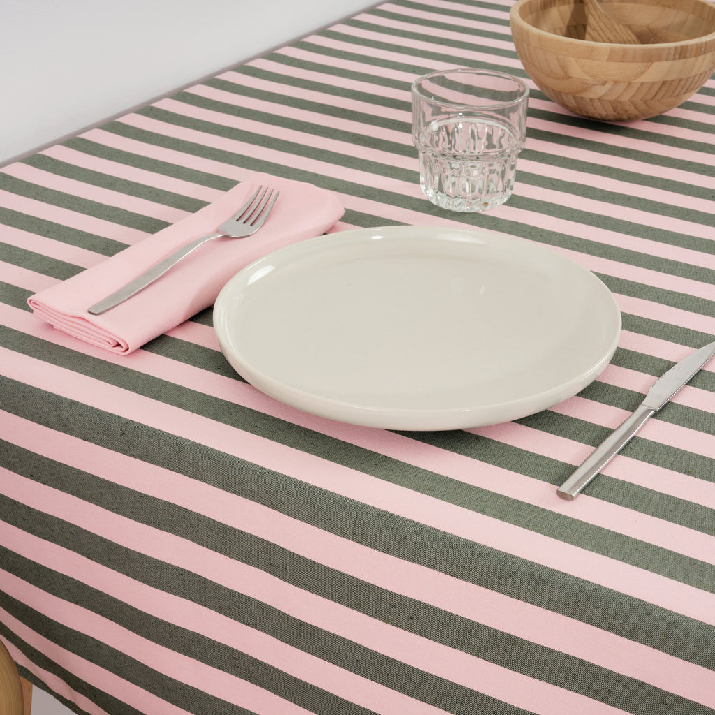 Pack 2 unidades servilletas Maglia Liso Rosa 45x45 cm