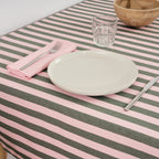 Pack 2 unidades servilletas Maglia Liso Rosa 45x45 cm
