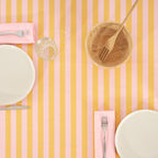 Pack 2 unidades servilletas Maglia Liso Rosa 45x45 cm