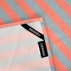 Paño de cocina Maglia Raya Naranja y Agua 45x70 cm