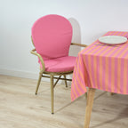Cojín para silla de exterior Maglia Liso Fucsia 48x90 cm