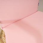 Cojín para silla de exterior Maglia Liso Rosa 48x90 cm
