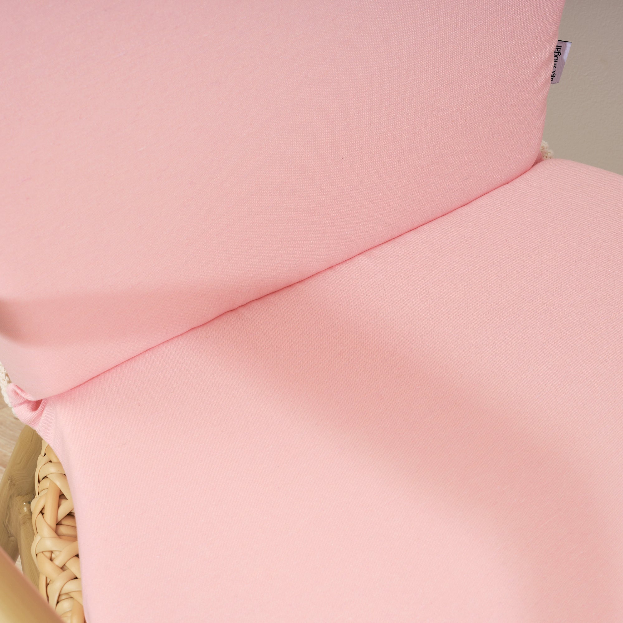 Cojín para silla de exterior Maglia Liso Rosa 48x90 cm