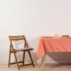 Cojín para asiento acolchado Maglia Raya Naranja y Agua 40x40x5 cm