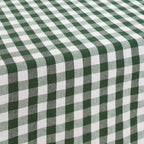 Mantel Vichy impermeable antimanchas Verde tacto tela