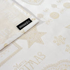 Mantel de tela jacquard hilo dorado PSC4732A