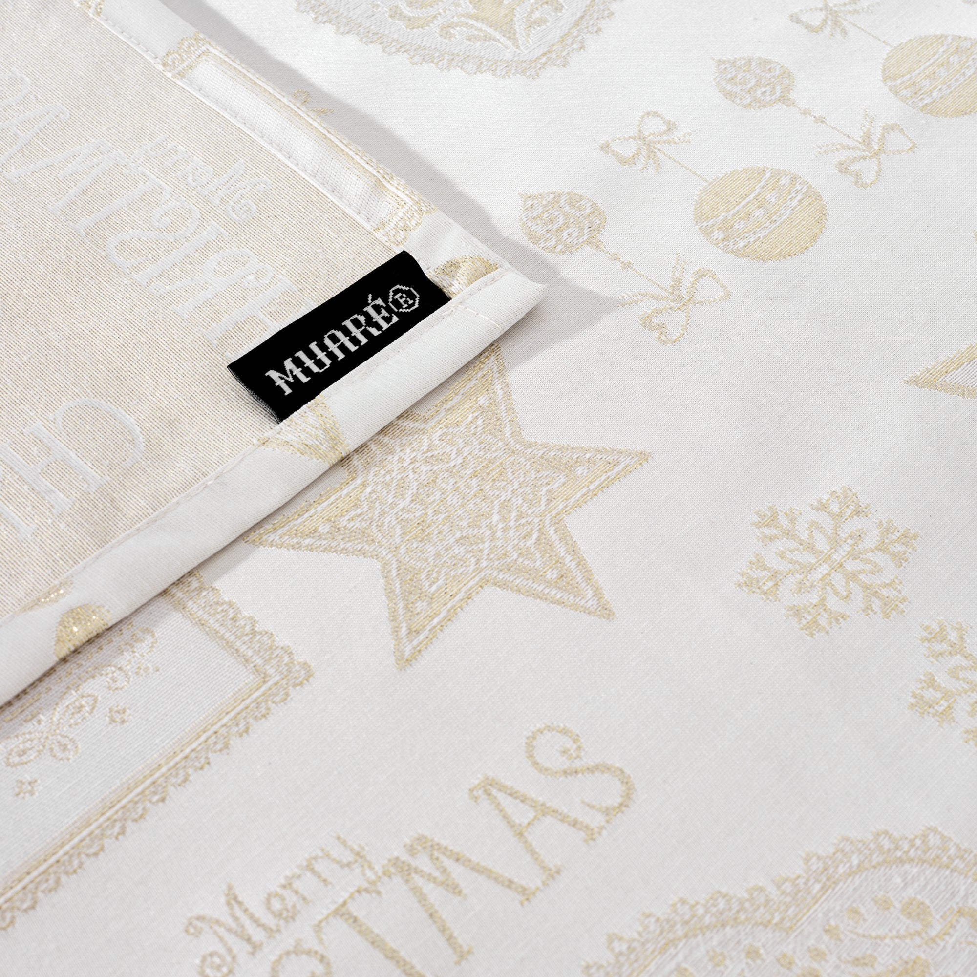 Mantel de tela jacquard hilo dorado PSC4732A