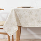 Mantel de tela jacquard hilo dorado PSC4821