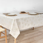 Mantel de tela jacquard hilo dorado PSC4821