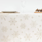 Mantel de tela jacquard hilo dorado PSC4821