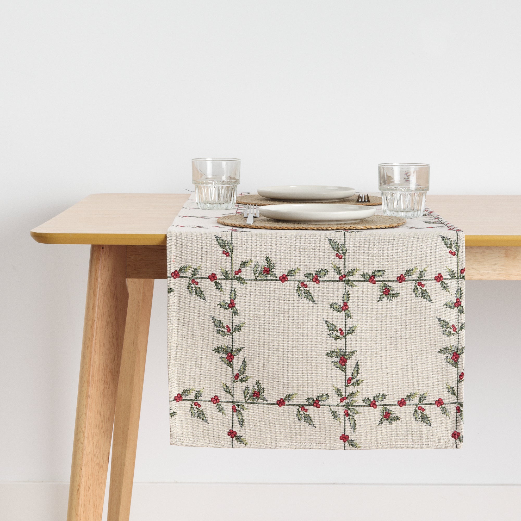 Camino de mesa jacquard 33711B 45x140 cm