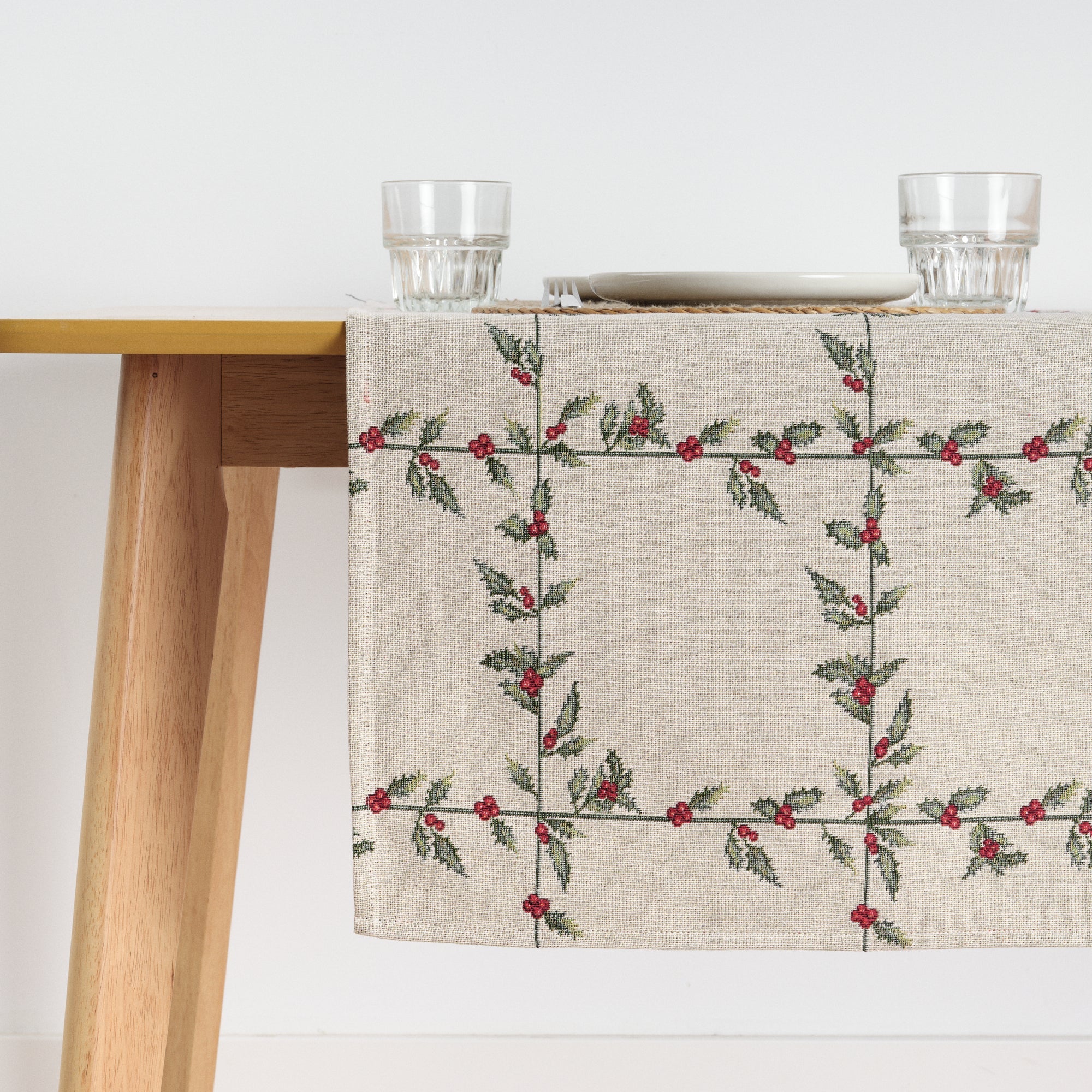 Camino de mesa jacquard 33711B 45x140 cm