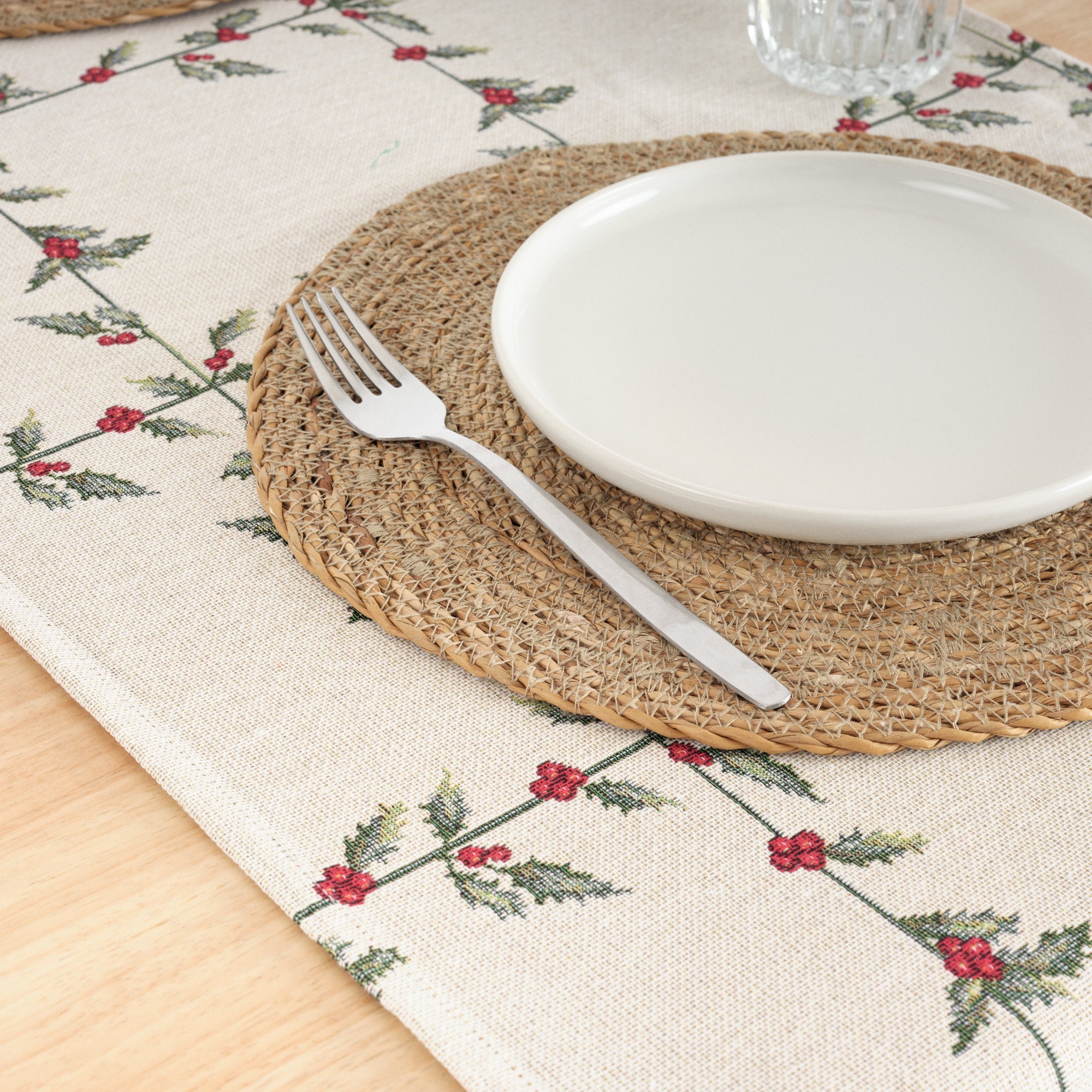 Camino de mesa jacquard 33711B 45x140 cm