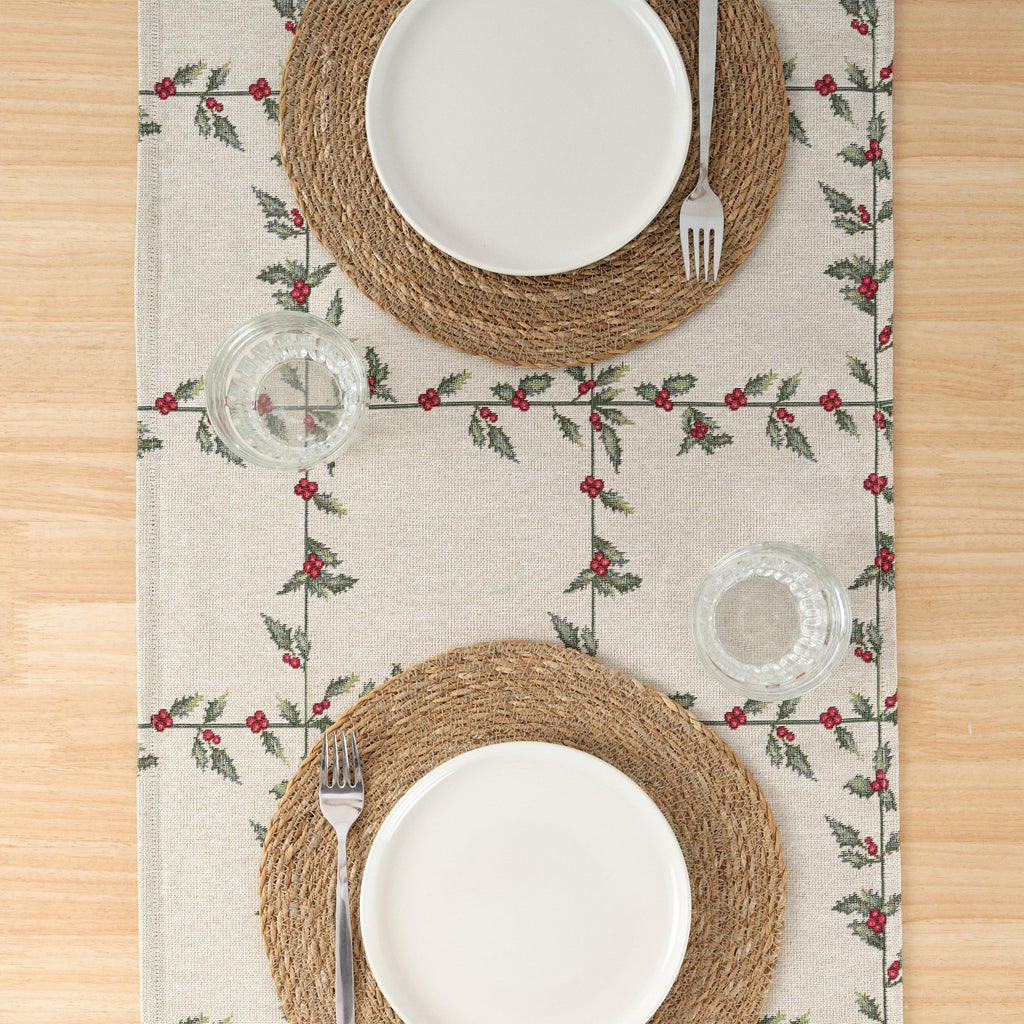 Camino de mesa jacquard 33711B 45x140 cm