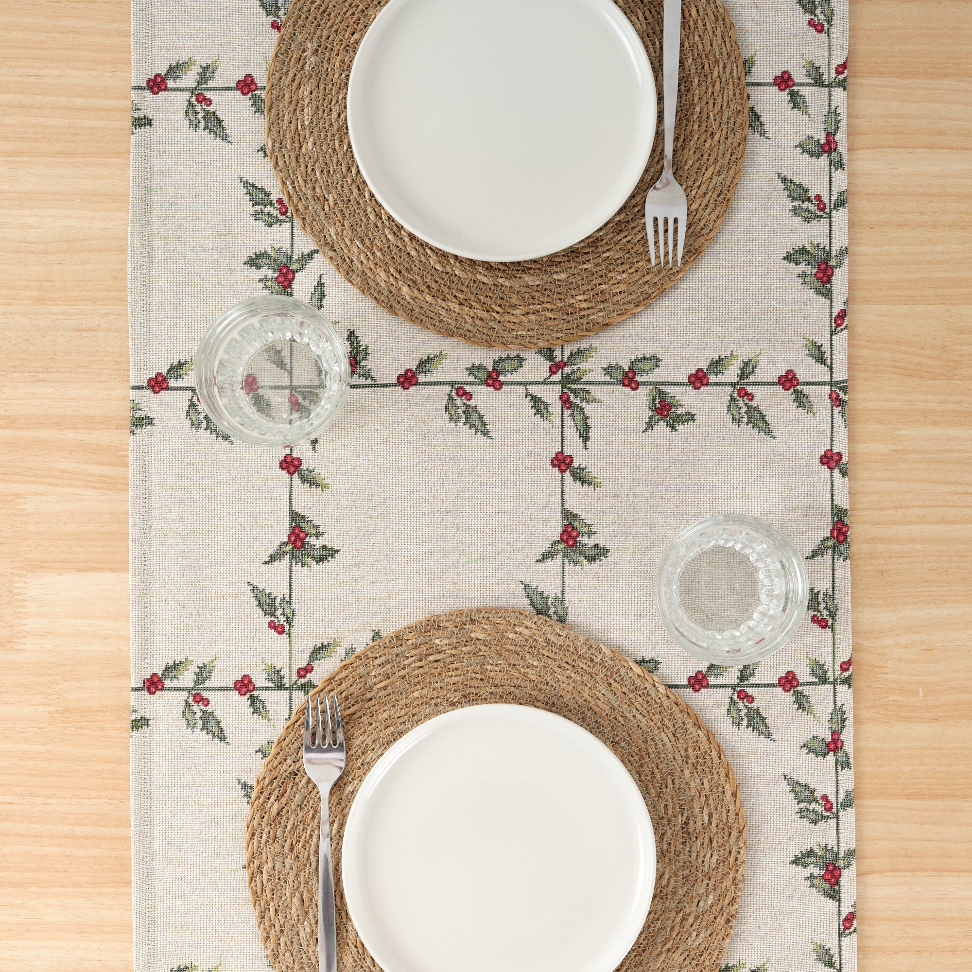 Camino de mesa jacquard 33711B 45x140 cm