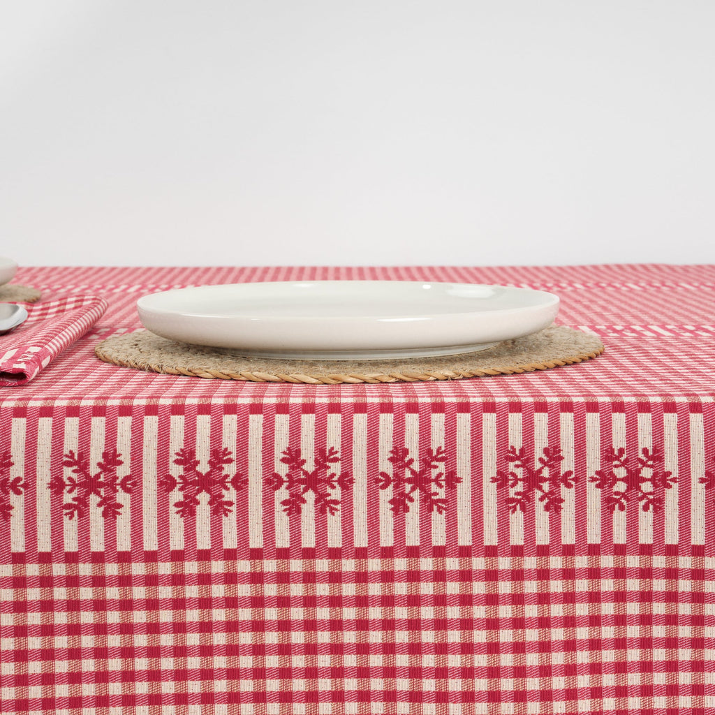 Mantel antimanchas reversible jacquard 33739B