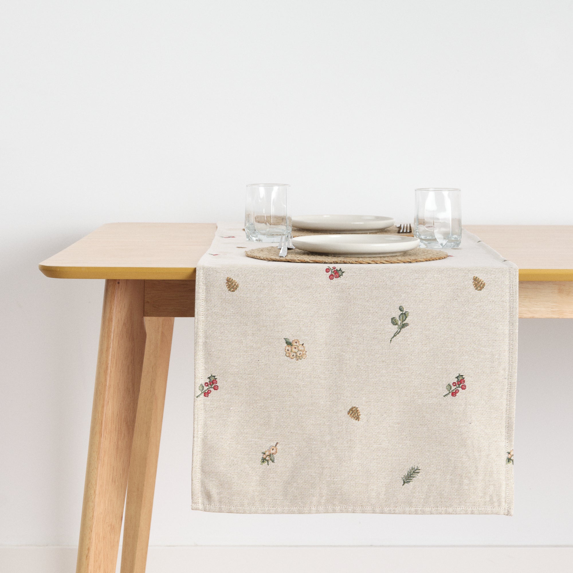 Camino de mesa jacquard 33713B 45x140 cm