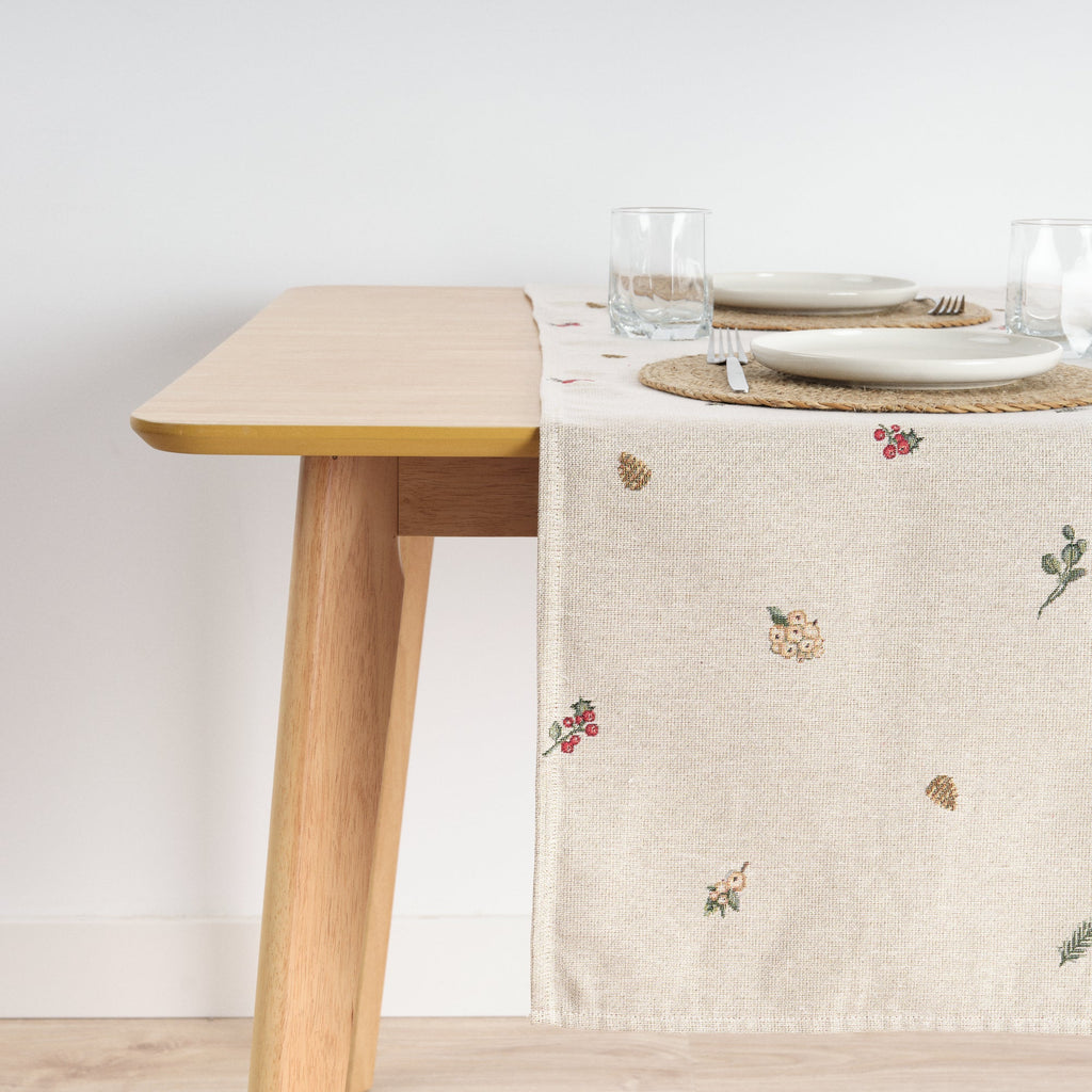 Camino de mesa jacquard 33713B 45x140 cm