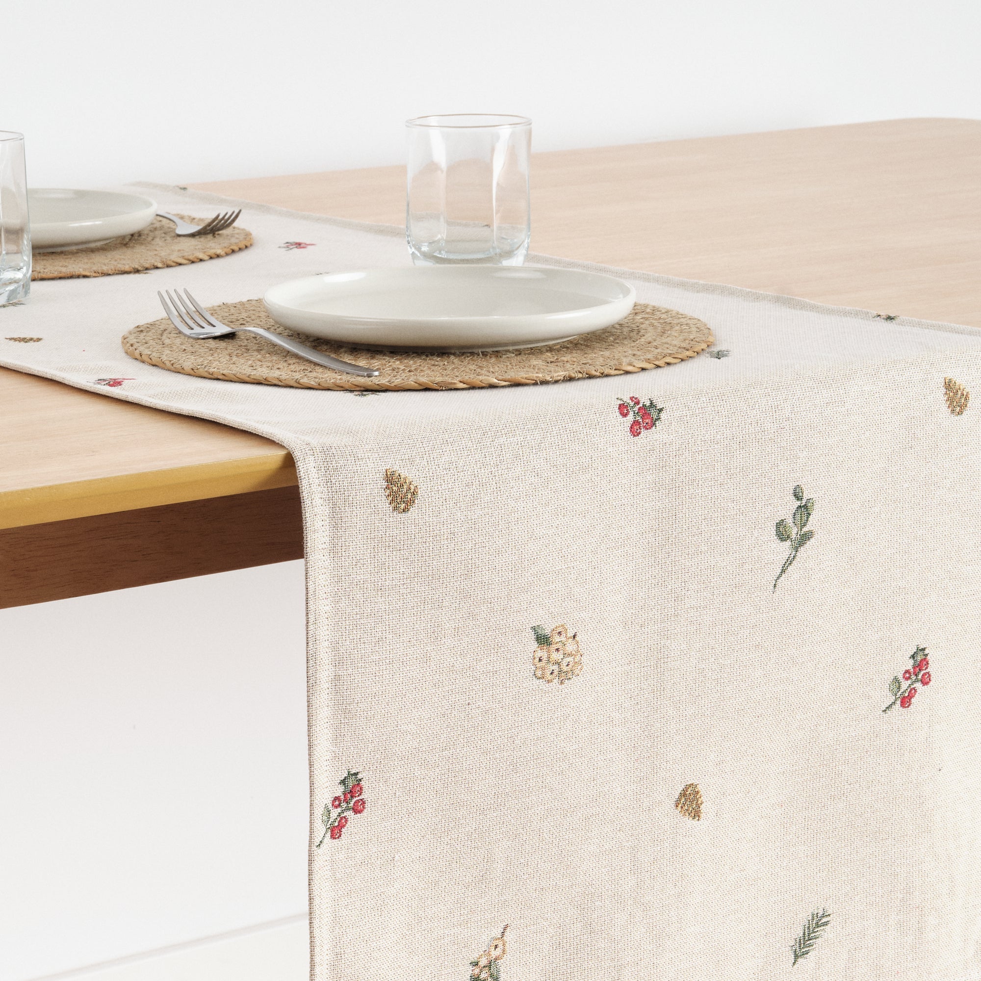 Camino de mesa jacquard 33713B 45x140 cm