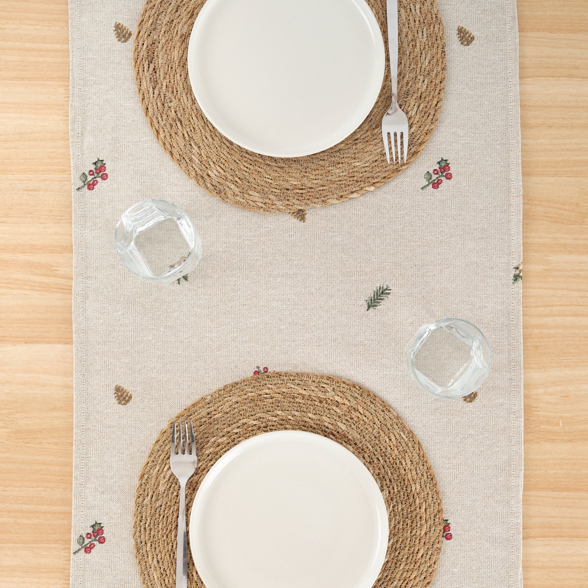 Camino de mesa jacquard 33713B 45x140 cm